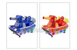 China Amusement Center Coin Operated Rocket Ride Kiddie Tank Game Machine ODM supplier