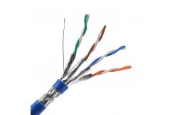 China Cat6a Cat7 305m Roll FTP SFTP Full Copper Network Lan Cable OEM supplier