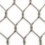 Wear Resisting Stainless Steel Woven Mesh Nonflammable For Animal Enclosure for sale