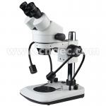 Tinocular / Binocular 1 / 6.5 Stereo Optical Microscope 0.7 - 4.5x  Zoom Stereo A23.5601 for sale