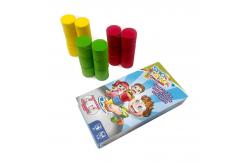 China EVA Coated Sticky Building Block Children Learning Toys Dia 35 x 35mm supplier