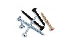 China Black Fine Thread Drywall Screws Bugle Head Black Gypsum Board Screw supplier