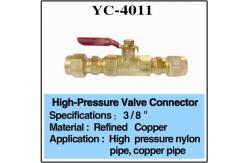 China 3/8 Brass Water Valve Connector For Mist Water Nozzle supplier