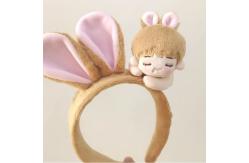 China Three Dimensional Plush Cute Face Wash Headband supplier