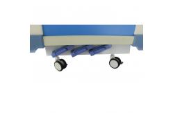 China 3 Function Heavy Duty Manual Hospital Beds 80 Deg For Patient Nursing supplier