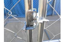 China 10x10x6ft Steel Dog Kennel Galvanized Chain Link Dog Run Kennel supplier