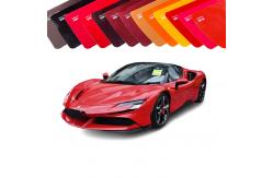 China High Gloss Red TPU PPF Self Healing Car Wrap Film UV Protection supplier