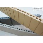 Grooved Texture Terracotta Exterior Cladding With Eco - Friendly Natural Clay  for sale