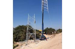 China 132KV Power Transmission Line HDG Lattice Steel Tower supplier