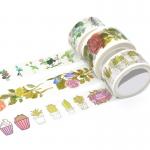 CMYK Custom Printed Washi Tape Wholesale Colored Masking Washi Tape for sale