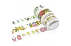 China Custom Bullet Journals Decoration Washi Tape Printed Masking Washi Tape supplier