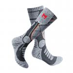 Men Women Battery Powered Hiking Warm Socks Thermal Heated Socks For Cold Weather for sale