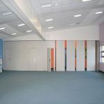 Decorative Modern Movable Office Partition Walls Hang Track On The Ceiling for sale