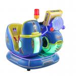 Fiberglass 3D Games Kiddie Ride Car with 1 Player Coin Pusher and Eye-catching Design for sale