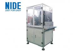China Household Motor Stator Two Poles Paper Inserting Machine With PLC Control supplier