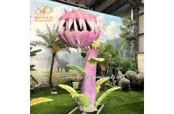 China Realistic Animatronic Piranha Plant Simulation for Plant Park and Exhibition supplier