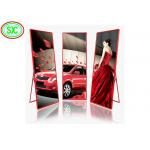 1500 Nits Led Poster Panel Display Ultra Thin Light Weight Advertising Screen Stands for sale
