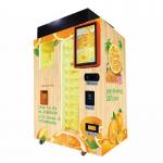 Auto Intelligent Orange Juice Squeezer Machine Orange Juice Dispenser Machine 1500W for sale