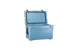 China Customized 50L Rotomolded Cooler Box , Fishing Plastic Insulated Ice Box supplier