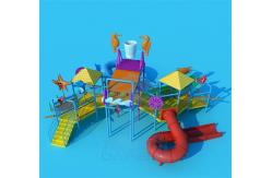 China Medium Commercial Water Park Slides Fiberglass Water Playground Slides supplier