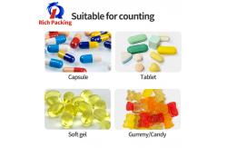 China Small Scale Pill Counter Machine Matrix Scan Three Years Counting Machine supplier