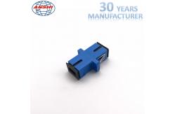 China SC UPC singlemode simplex fiber optic adaptor supplier