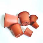 Eco-friendly plastic flower pot soft pot for grow healthily. for sale