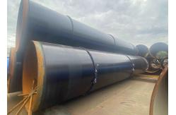 China 3LPE Seamless Coated Steel Pipes 3 Layers Polyethylene Coating Pipeline supplier