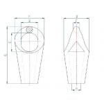 Customized Short Bow Socket EN 13411-4 Closed Spelter Socket Manufacturer
