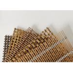 Bronze Decorative Steel Wire Mesh For Furniture 0.6m-1.5m Width Non Rusting for sale