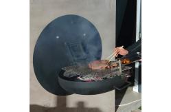 China 31.5 Inch Wood Burning Fire Pits ISO9001 Wall Mounted Fire Pit  Rustic supplier