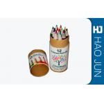 Personalized Printed Cardboard Tubes For Color Pen , Glossy Lamination Surface for sale