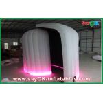 Photo Booth Backdrop 210D Led Lights Strong Oxford Cloth Giant  Custom Inflatable Products for sale