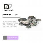 Custom Natural Black Shell Button Butterfly 2 / 4 Holes High-End Buttons Lead - free for sale