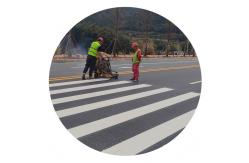 China Durable Long Lifespan Reflective Marking Line Paint Traffic Pavement Thermoplastic Paint supplier