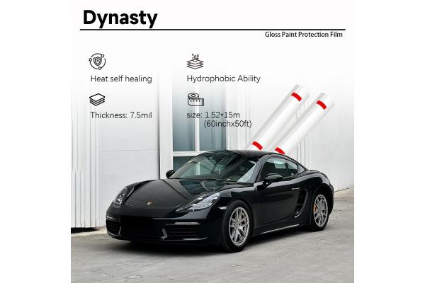 TPU Glossy Wrap Clear Wrap Pattern Car Paint Protection Film