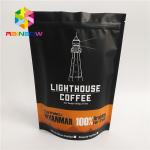 Resealable k Stand Up Coffee Pouches Bag For Food , Custom Size for sale