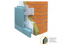 China Fire-Rated Aluminium Composite PanelTensile Strength ≥235MPa Formaldehyde Emission ≤1.5mg/L supplier