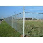 Temporary Fence Pvc Chain Link Mesh Square Hole Shape Mesh Size 60*60mm for sale
