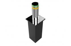 China 100 Meter Remote Control  SS304 Hydraulic Rising Bollard supplier