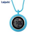 Leisure Silicone Nurse Fob Watch Round Hanging Neck Electronic Movement for sale