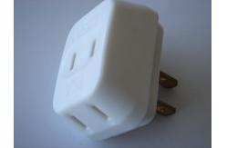 China EU Electric Power Sockets With Plug And Jack , Power Travel Plug Converter Adapter supplier