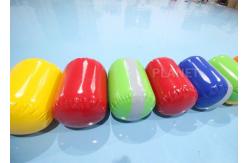 China 50cm Dia 60cm Height Multiple Colour Inflatable PVC Cylindrical Buoy supplier