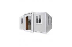 China Customizable 37 sqm Expandable Prefab Home with Steel Frame supplier