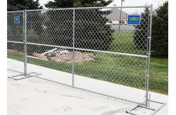 China Construction Site 6ft*12ft Portable Chain Link Fence Panels supplier