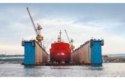 China 10 Tons Level Luffing Floating Dock Portal Cranes Customized supplier
