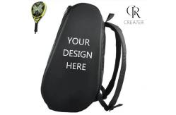 China EVA Tennis Racket Backpack , Personalized Pickleball Racquet Bag supplier