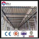 Industrial Structural Steel Hanger Galvanized Prefabricated Steel Warehouse for sale