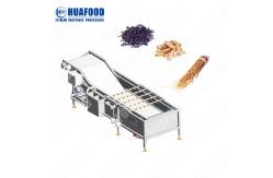 China Automatic Ultrasonic Fruit Vegetable Washing Machine And Blanching Machine supplier