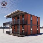 Customized Lightweight Flat Pack Folding House Mobile Home EPS Insulation for sale
